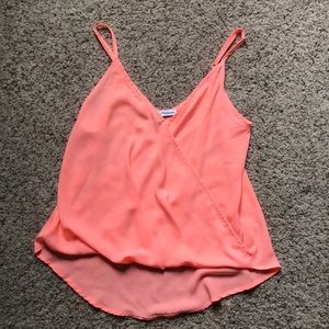 Peach tank top